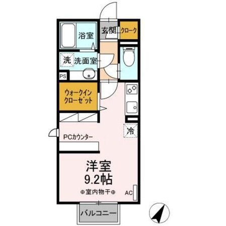 Ｄ－ｒｏｏｍ敷島公園の物件間取画像